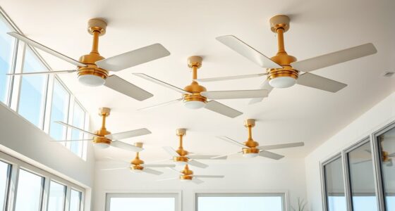 corrosion resistant coastal ceiling fans