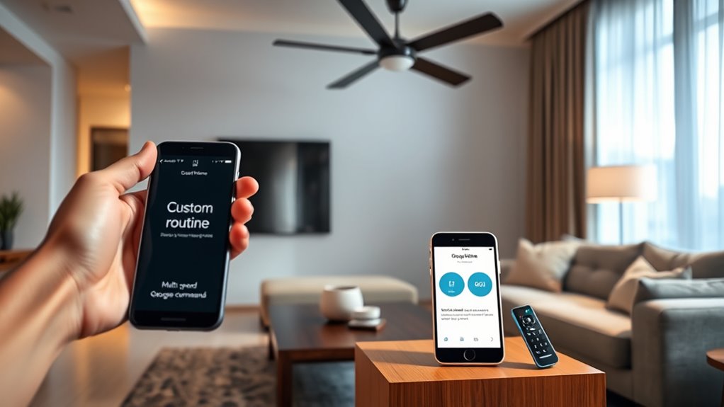 create custom fan routines
