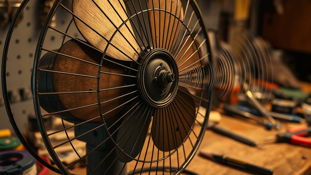diagnosing older fan noises
