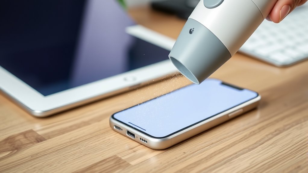 electronics cleaning safety tips