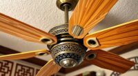 elegant bamboo ceiling fans