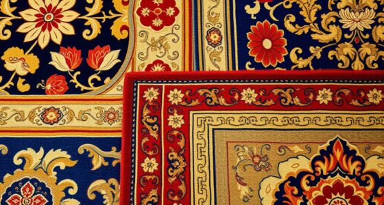 elegant handcrafted silk rugs