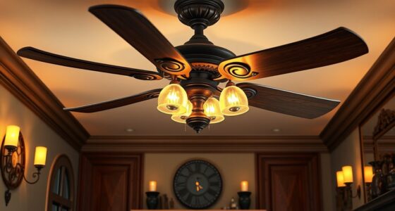 elegant oil rubbed bronze fans