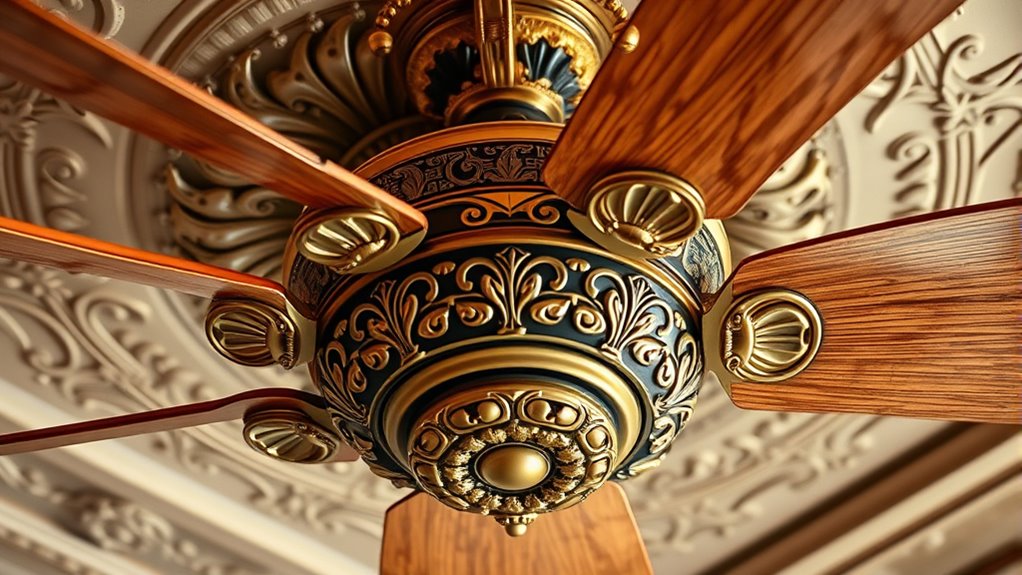 elegant victorian fan designs