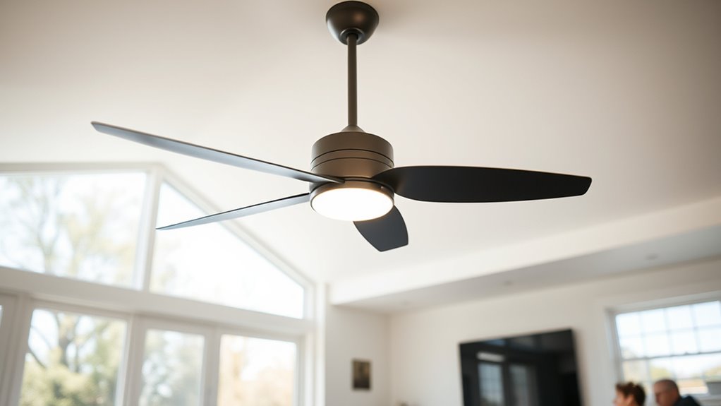 energy efficient ceiling fan features