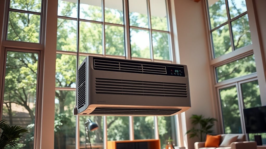 energy efficient large room ac