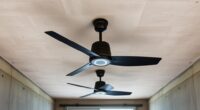 energy efficient storm shelter fans