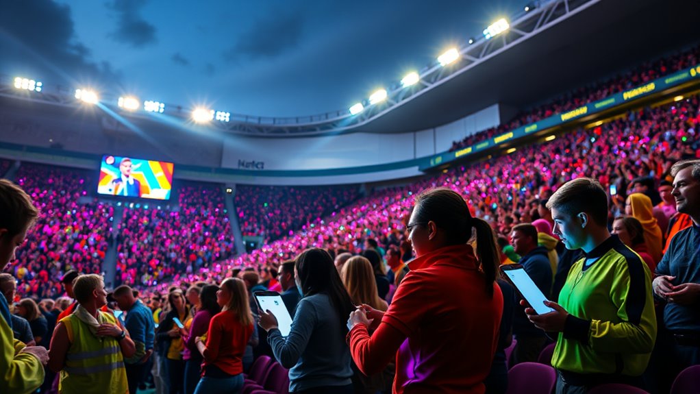 enhanced venue connectivity and acoustics