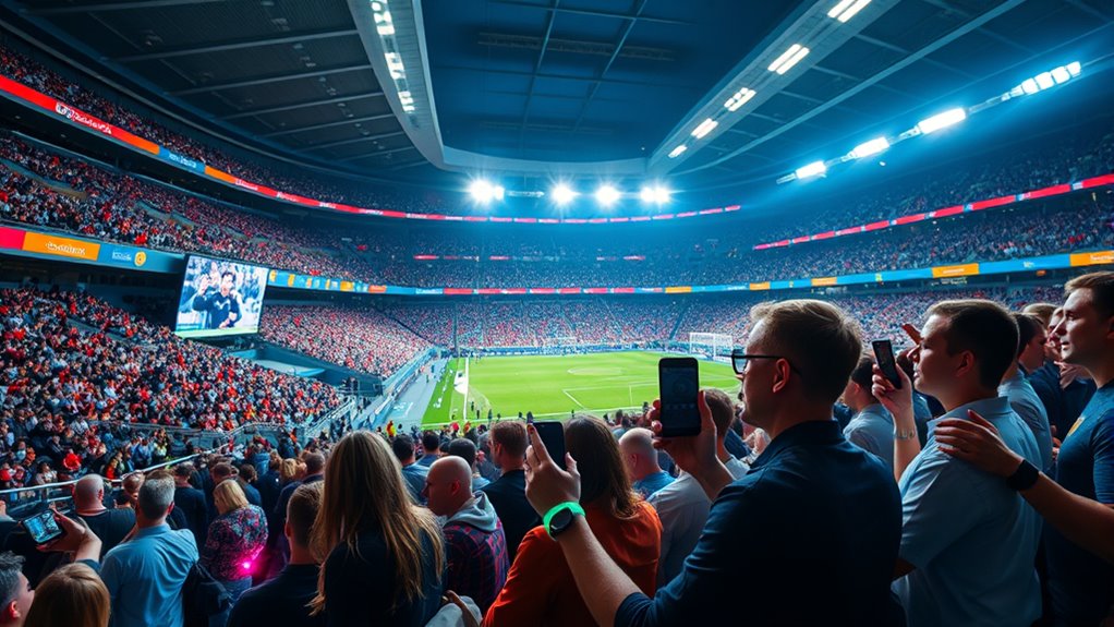 enhancing fan engagement through technology