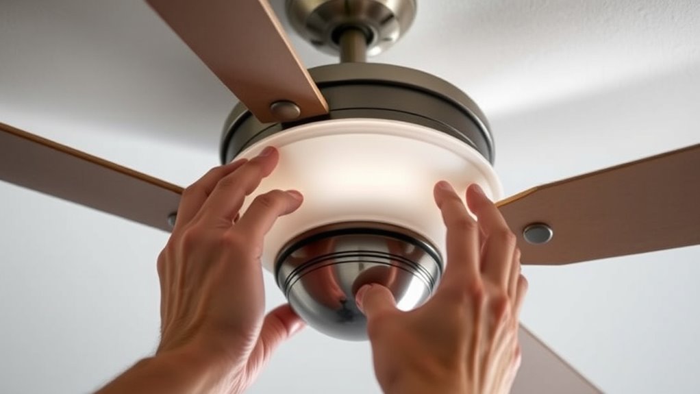 ensure proper diffuser alignment