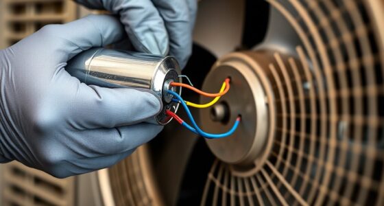 fan capacitor replacement restores speeds