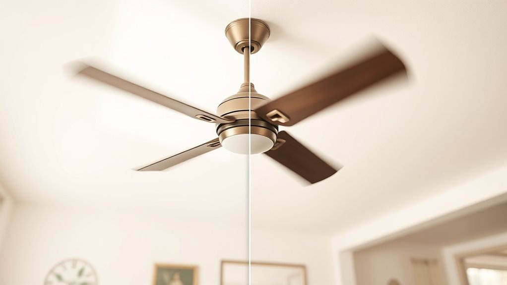 fan rotation influences airflow