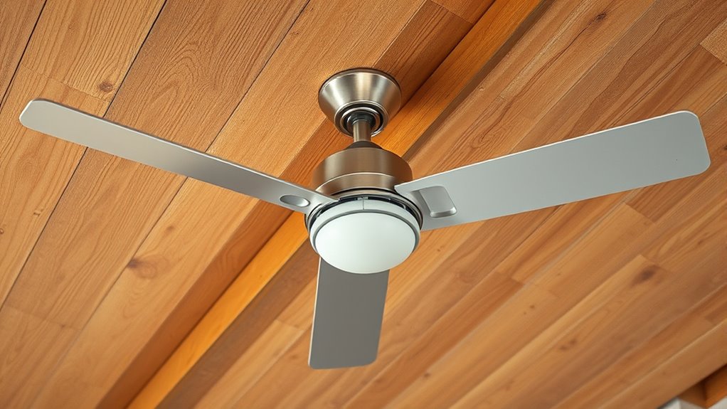 flexible ceiling fan installation