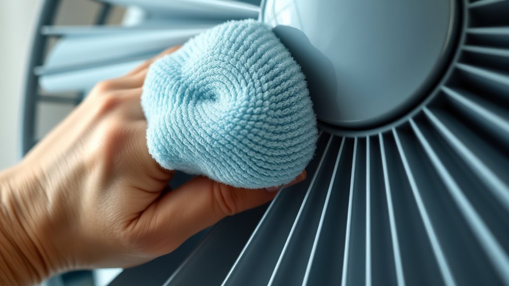 gentle wiping preserves finish