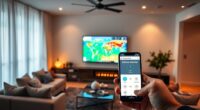 geofence fan automation setup