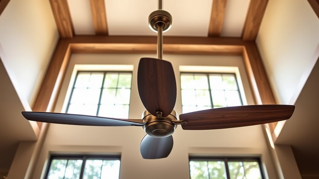 high ceiling fan considerations