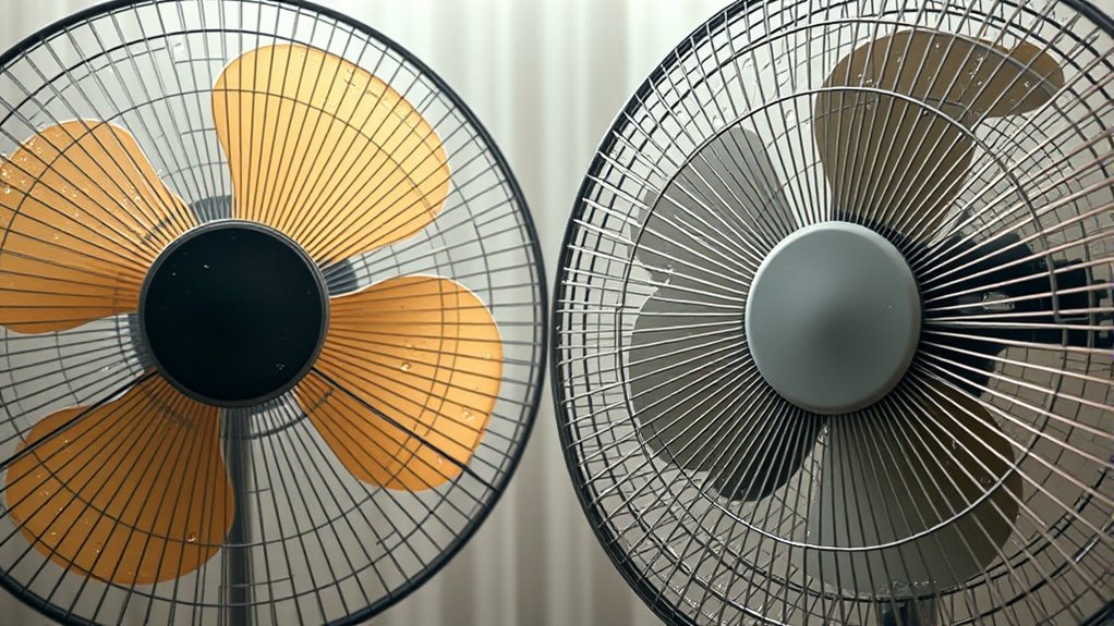 humidity affects fan performance