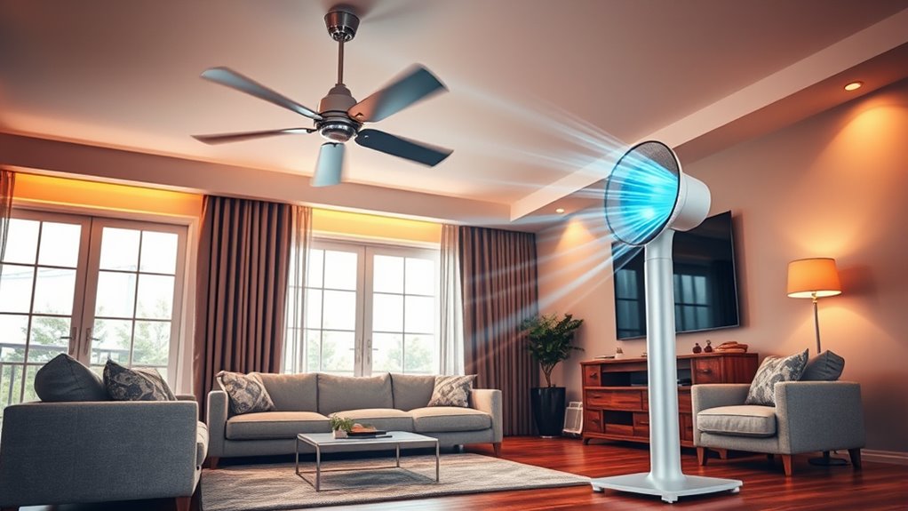 indoor air circulation options