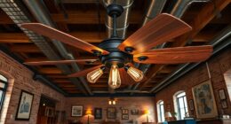 industrial retro ceiling fans