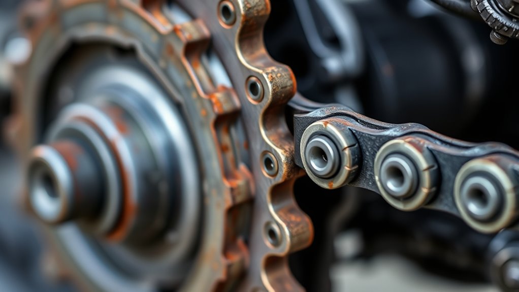 inspect and replace sprockets