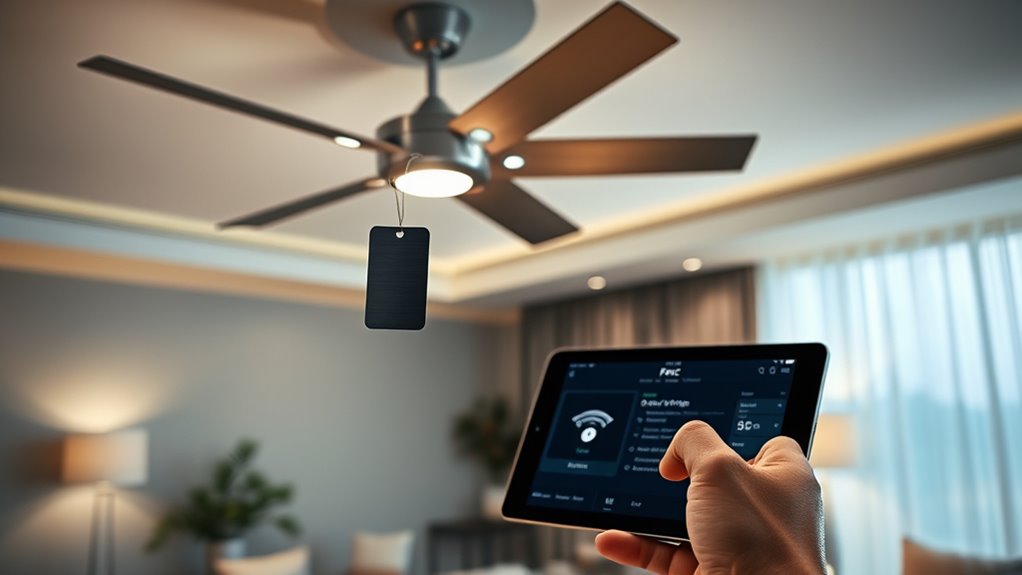 instant fan control activation