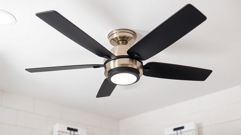 laundry room ceiling fan considerations