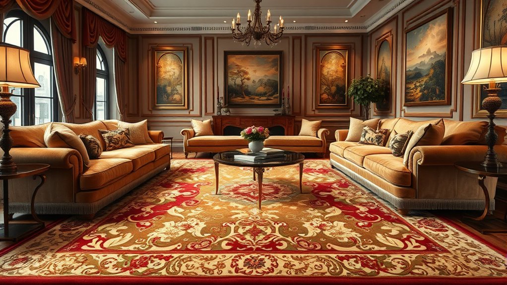 luxury elegant yilong aubusson rugs