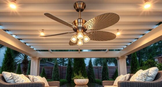 luxury outdoor ceiling fans