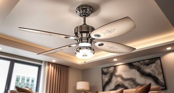 luxury remote controlled ceiling fans