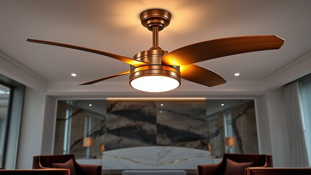 luxury smart ceiling fans