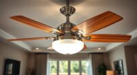 luxury stylish lighting fans