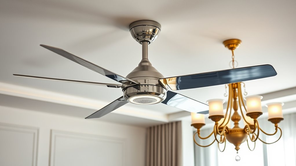modern traditional ceiling fans