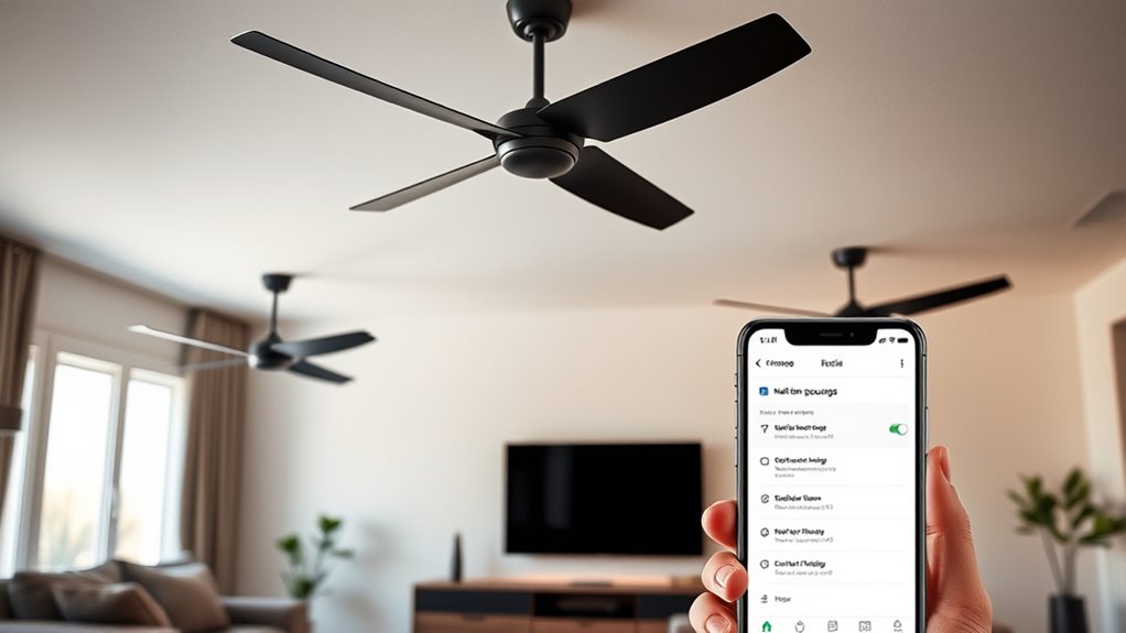 multi room fan customization options