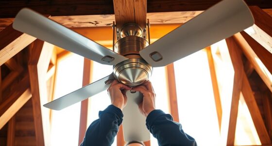 off center fan mounting
