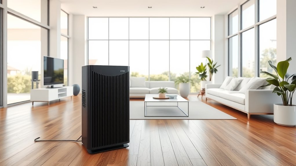 open floor plan air purifiers