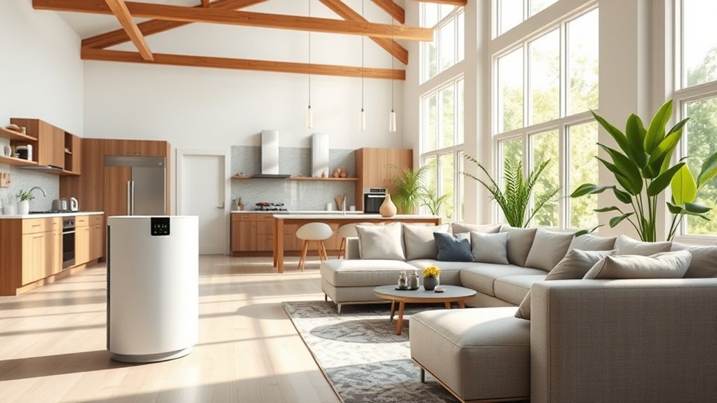 open space air purifier considerations