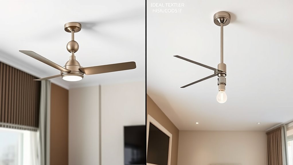 optimal fan height and style