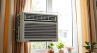 optimal window air conditioner heights