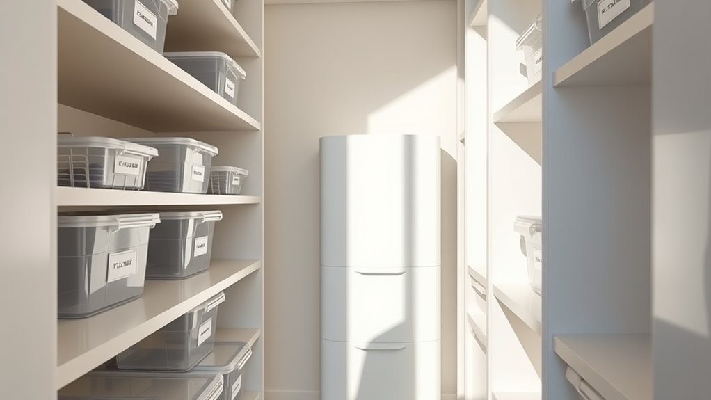 optimize clutter free storage solutions