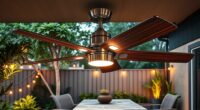 outdoor ceiling fans with led
