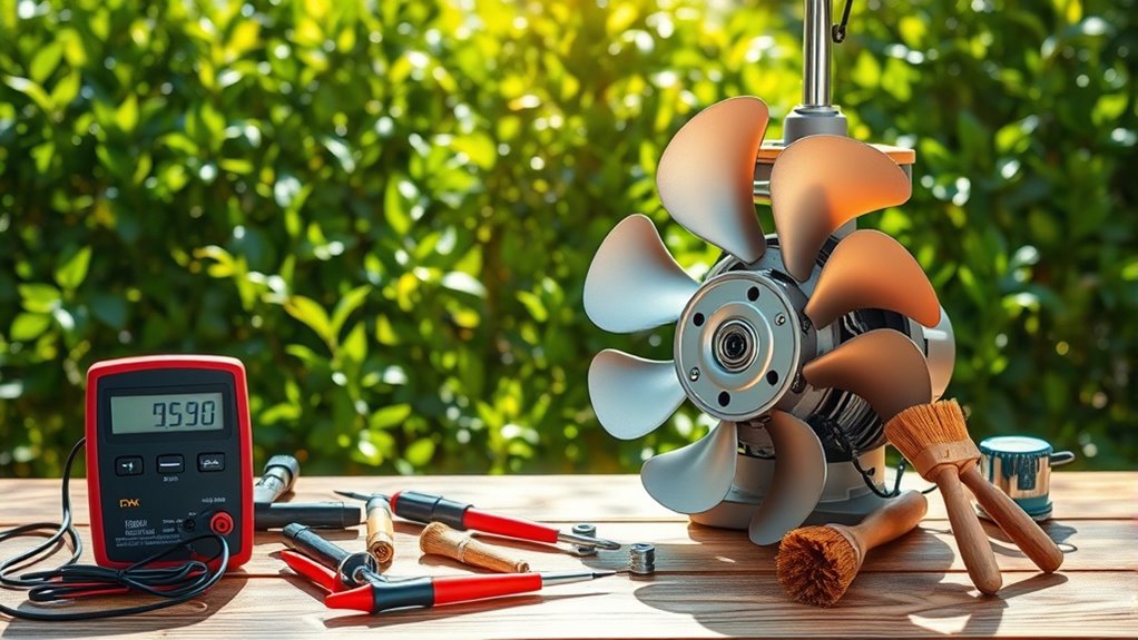 outdoor fan care tips