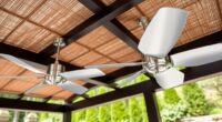 outdoor gazebo fan installation