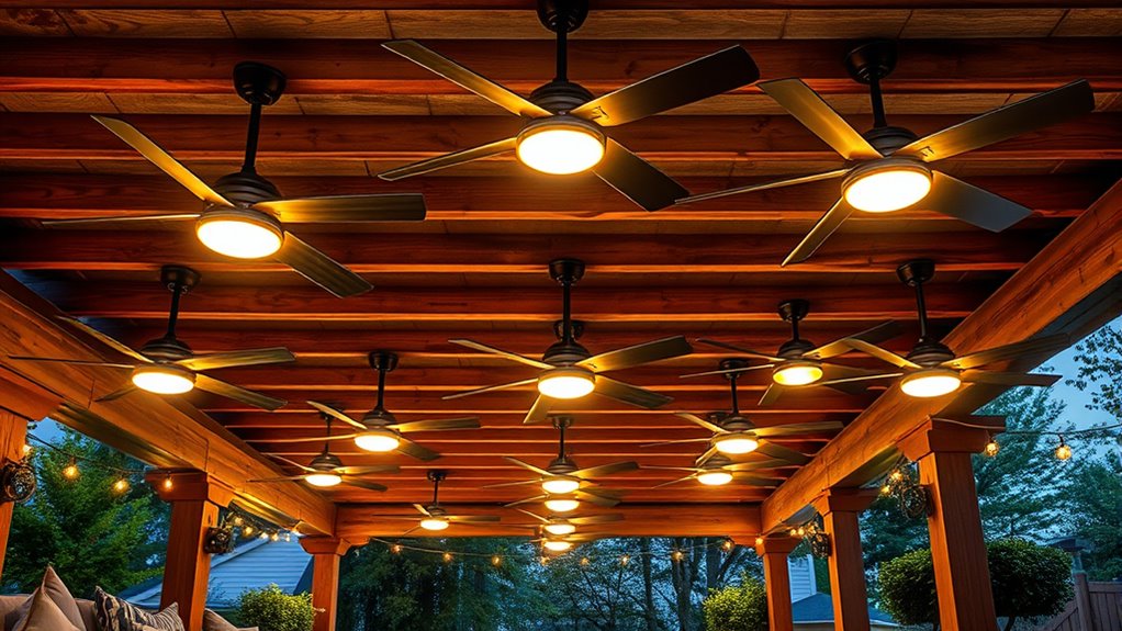 outdoor patio ceiling fans