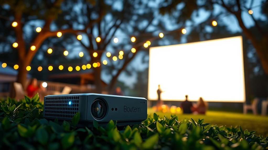 outdoor portable projector essentials
