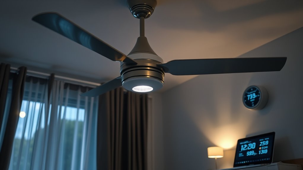 overnight fan energy measurement