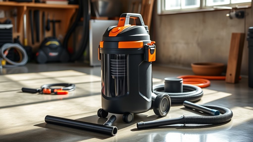 powerful versatile shop vacuum