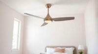 quiet bedroom ceiling fans