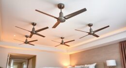 quiet bedroom ceiling fans