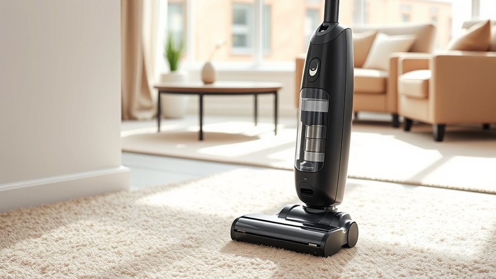 quiet efficient upright vacuums