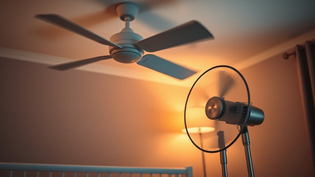 quiet fans promote better sleep